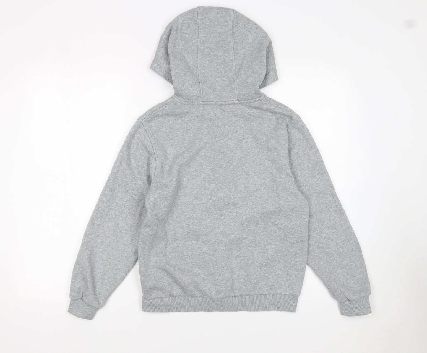 Nike Boys Grey Full Zip Fleece Hoodie Size 146cm Regular Fit