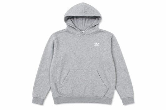 Adidas Boys Grey Hoodie L 13-14 Years Pullover Fleece Sweatshirt