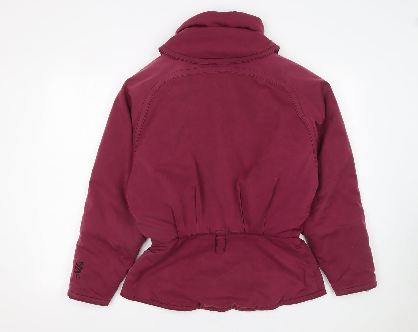 Nils Womens Purple Ski Jacket Size 12 Winter Softshell Coat