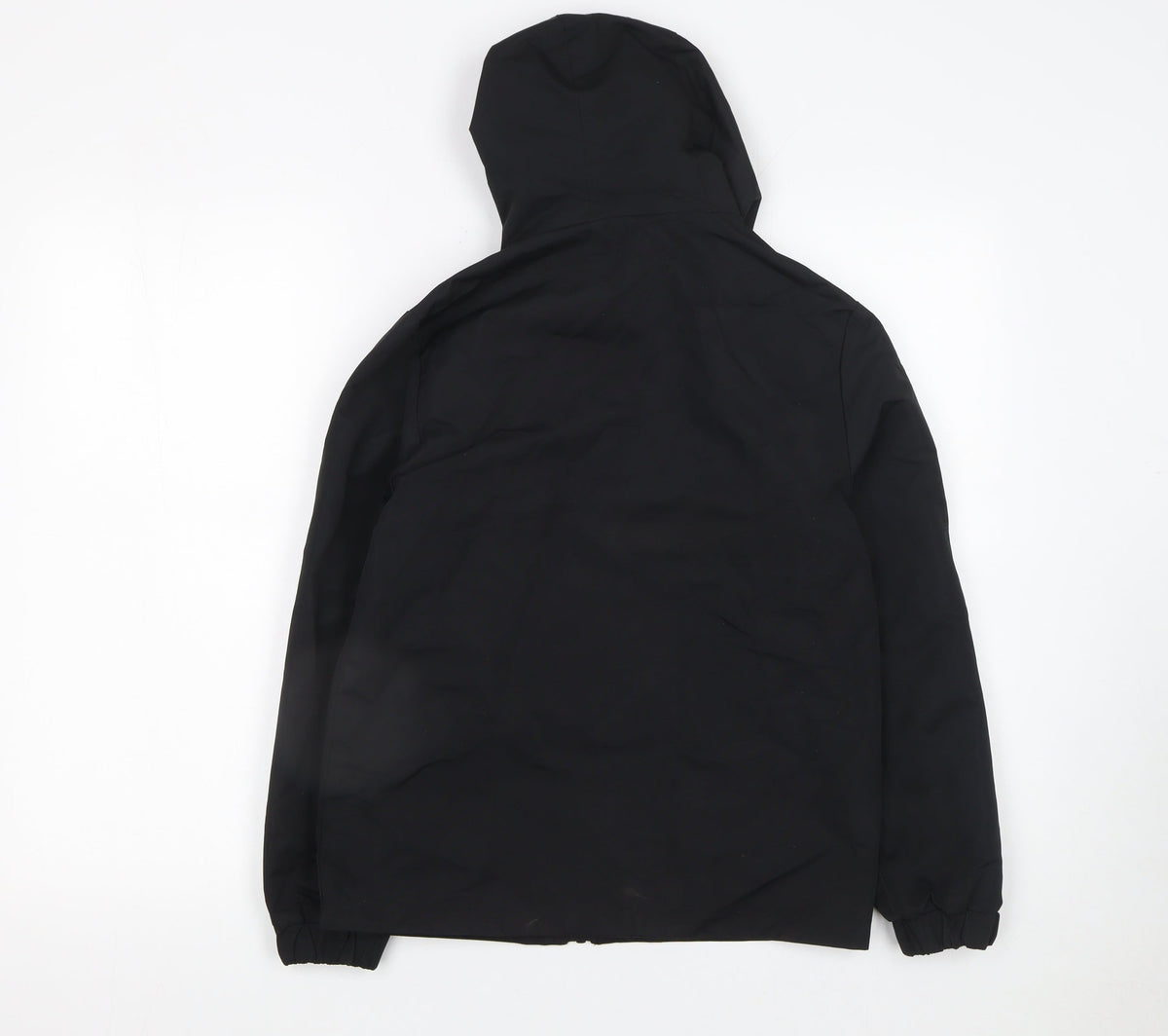 Threadboys Boys Black Hooded Rain Coat Jacket 11-12 Years Water Resistant