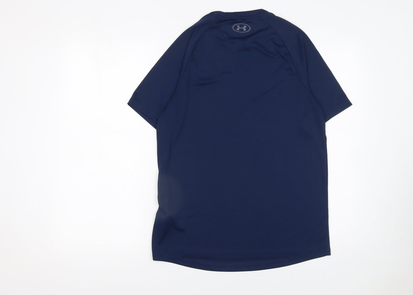 Under Armour Men Blue Small Tech Loose Fit T-Shirt Activewear Top