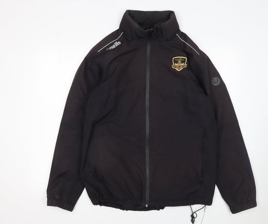 O'Neills Men's Black Medium Windbreaker Jacket Galway United