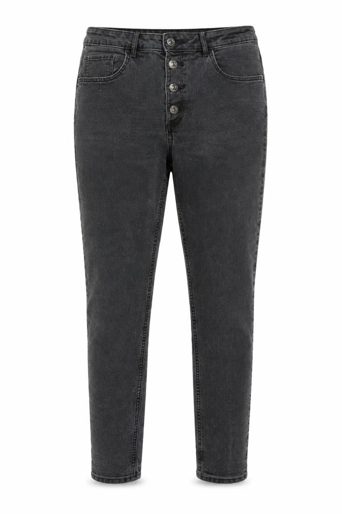 &Denim Women Grey High Rise Skinny Ankle Jeans Size 14