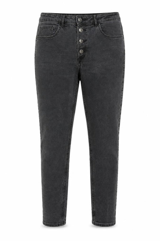 &Denim Women Grey High Rise Skinny Ankle Jeans Size 14