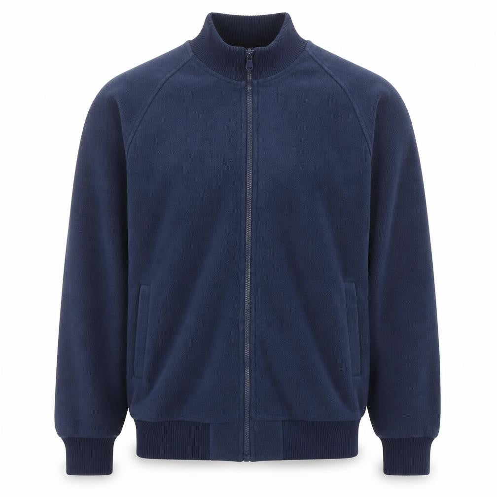 Dunnes Men’s Blue Fleece Full Zip Jacket Size M