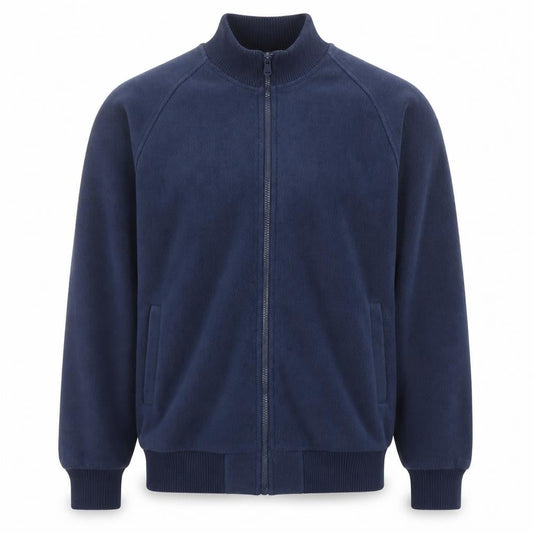 Dunnes Men’s Blue Fleece Full Zip Jacket Size M