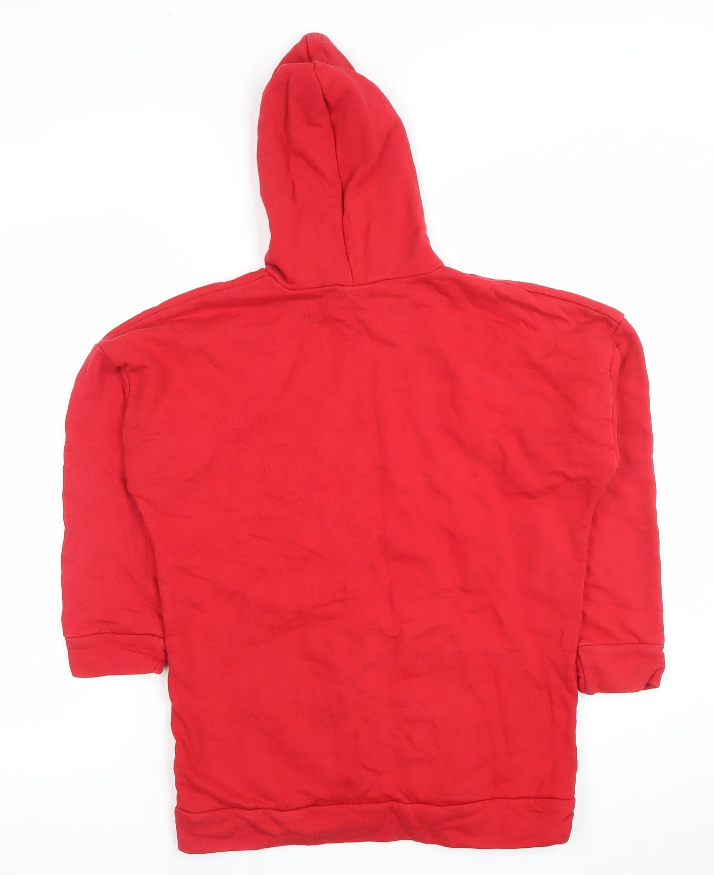 SINAN Red Michigan Wolverines Women's Pullover Hoodie M 100% Cotton
