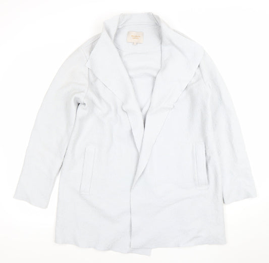 Modern Rarity Women's Grey Wool Blend Coatigan Size S