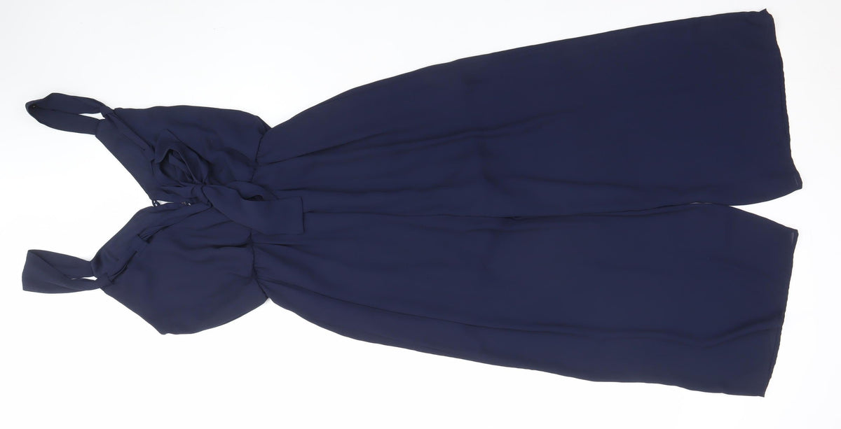 SHEMAUA SKY Women's Blue Sleeveless Trouser Suit Set Size S