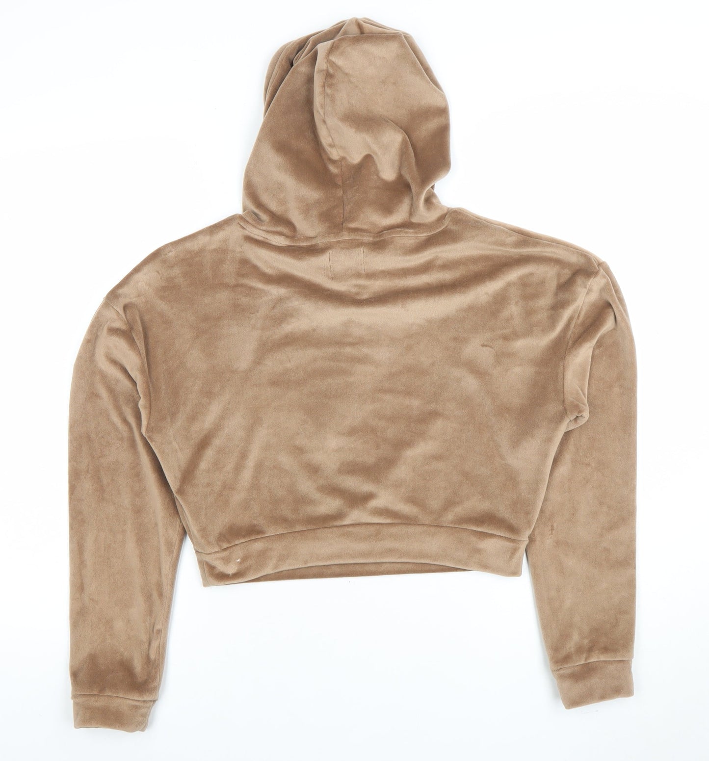 Disney The Lion King Women's Beige Velour Pullover Hoodie XS Simba Print