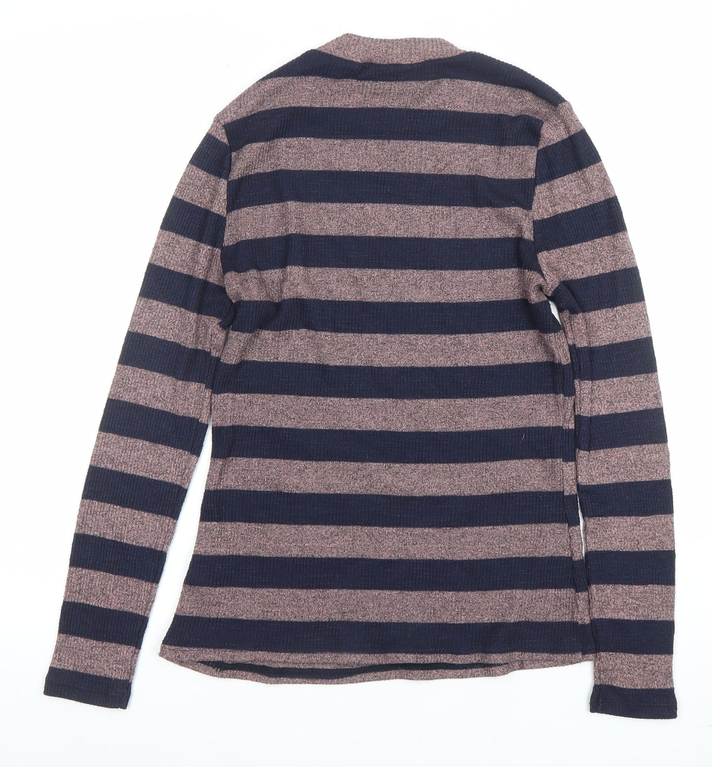 Next Women’s Multicoloured Striped Crew Neck Long Sleeve Jumper Size 12