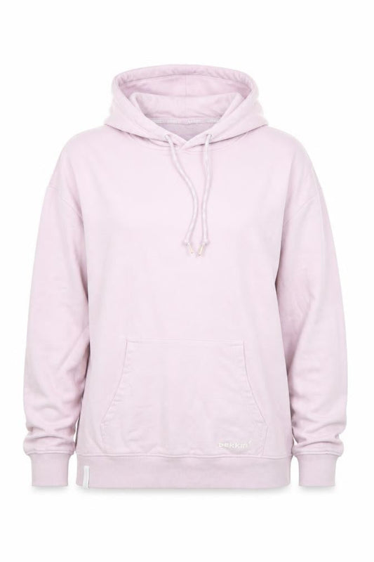 Bekkin Women Pink Pullover Hoodie Medium Cotton Blend