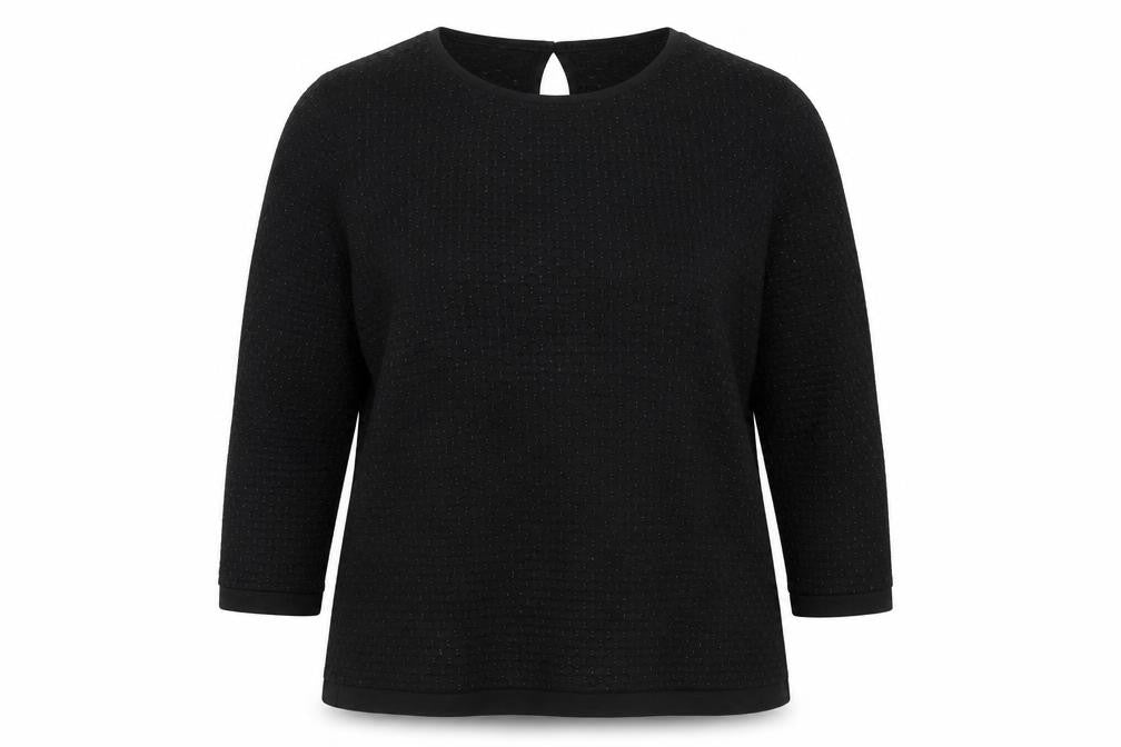 Marks & Spencer Per Una Women's Black Knit Jumper Size 14