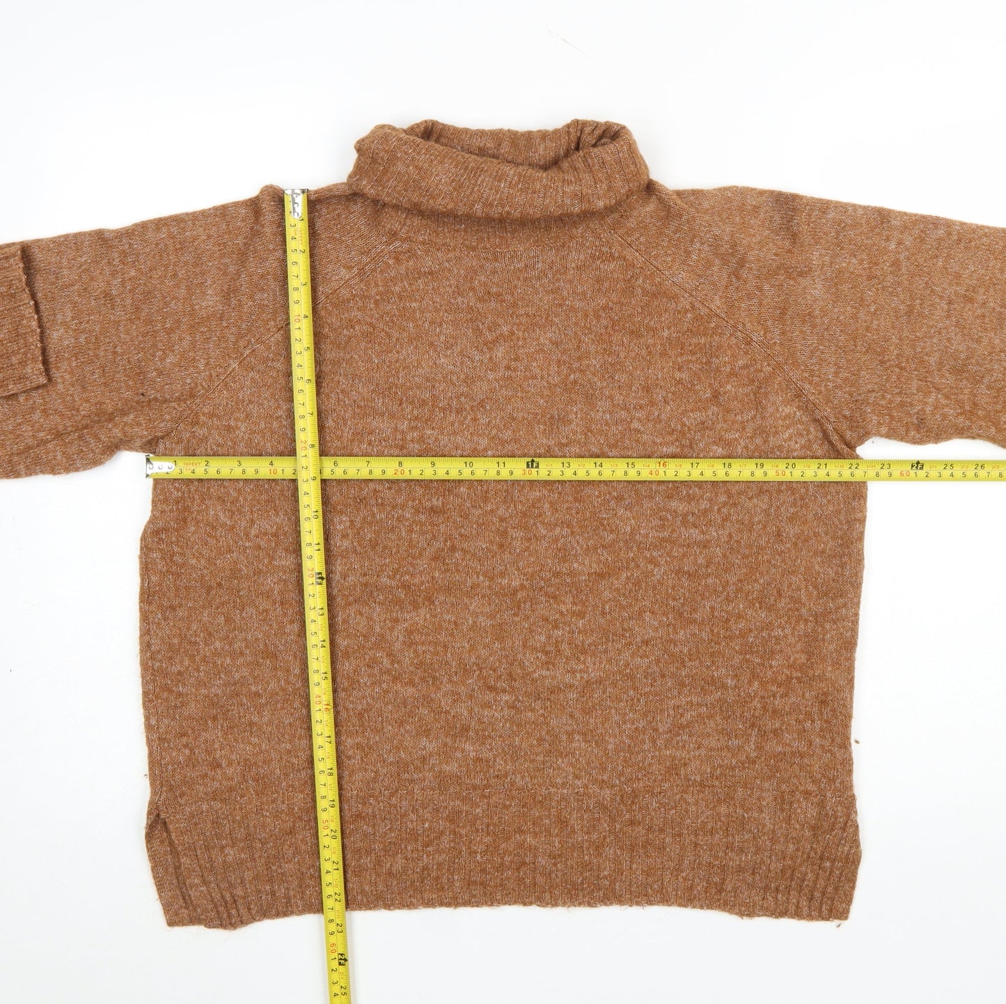 Vero Moda Women’s Brown Roll Neck Knit Jumper XL