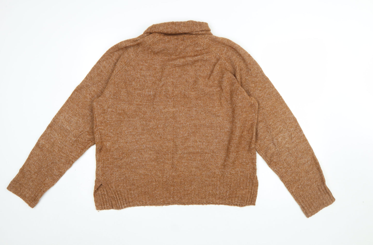Vero Moda Women’s Brown Roll Neck Knit Jumper XL