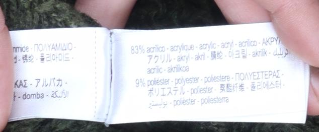 Zara Women Green Striped Open-Knit Pullover Jumper Size 12