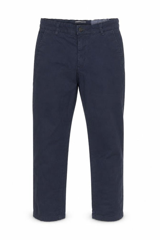 Selected Homme Men's Blue Slim Fit Cotton Chino Trousers W32 L30