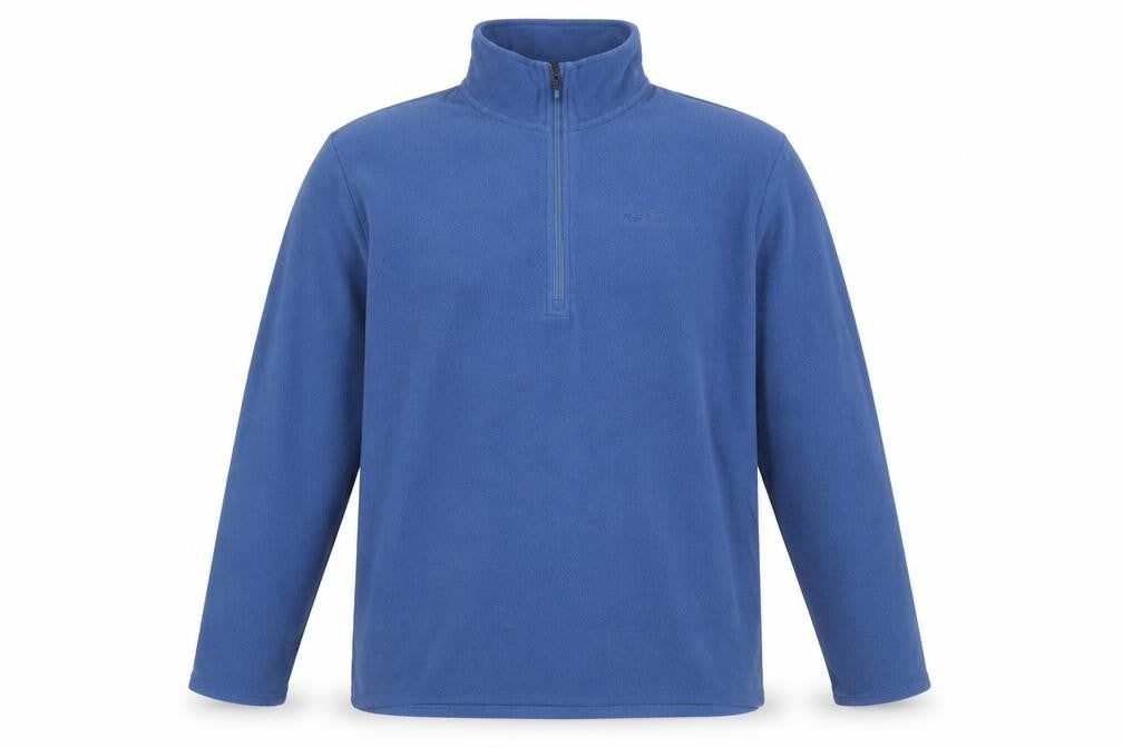 Peter Storm Men's Blue XL Fleece Half Zip Pullover Sweatshirt