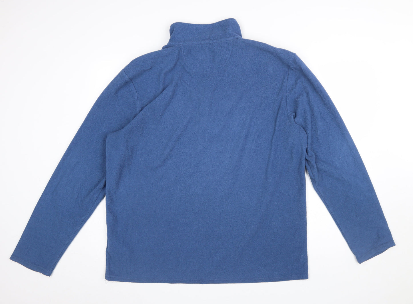 Peter Storm Men's Blue XL Fleece Half Zip Pullover Sweatshirt