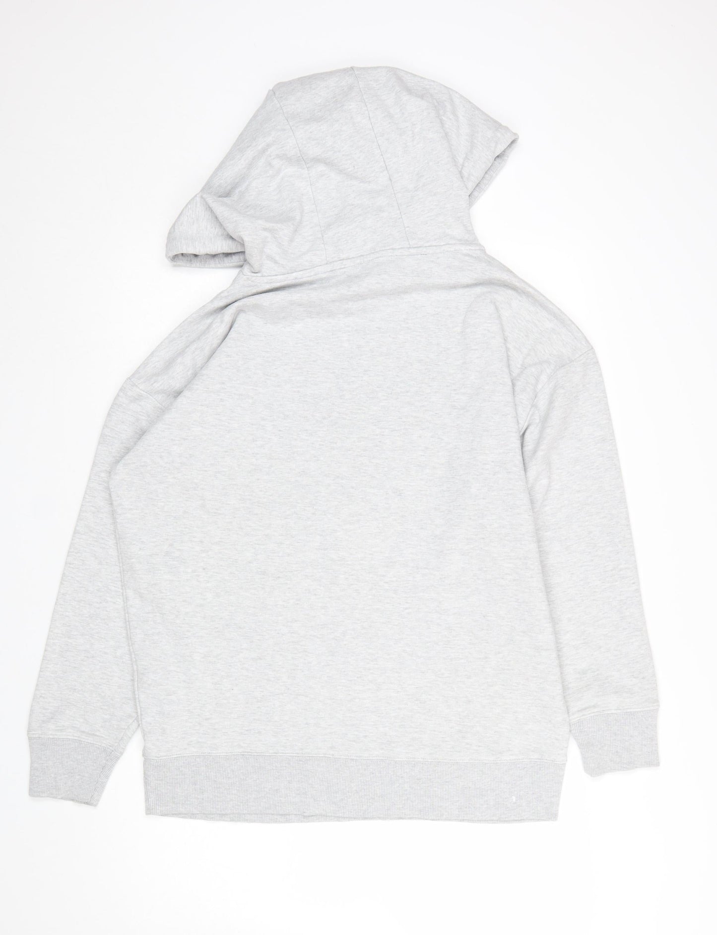 Ivy Park Women's Grey Pullover Hoodie Size M Cotton Blend