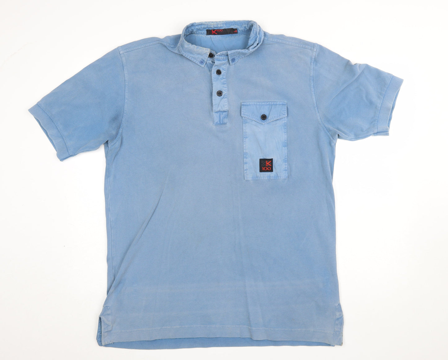 Karrimor K100 Men's Blue 100% Cotton Short Sleeve Polo Shirt L