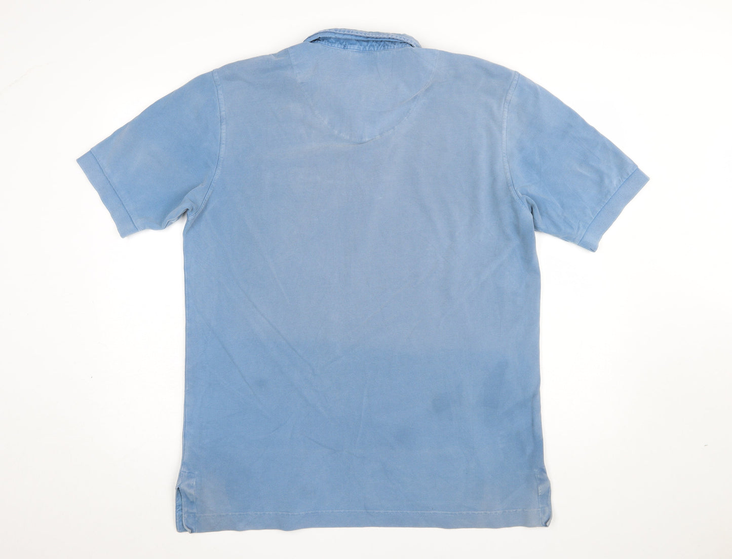 Karrimor K100 Men's Blue 100% Cotton Short Sleeve Polo Shirt L