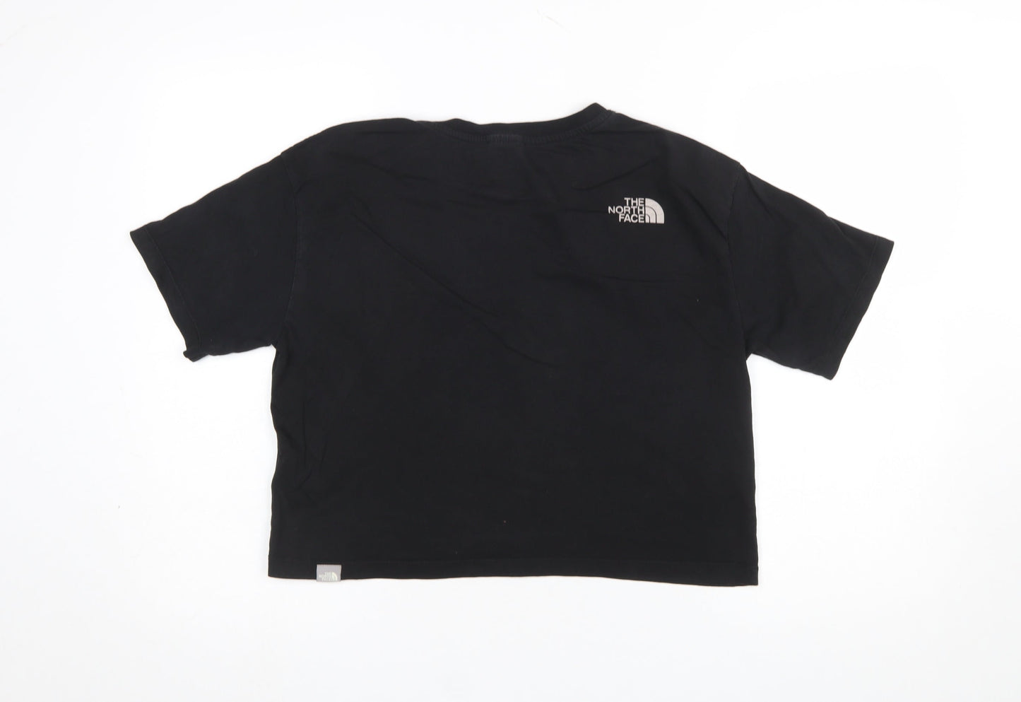 The North Face Women's Black Cropped T-Shirt Size S