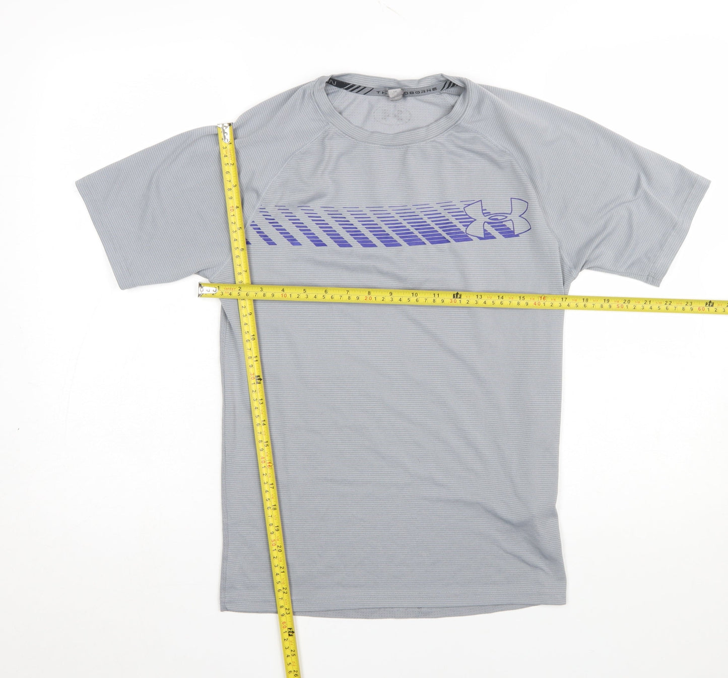 Under Armour Men’s Grey Athletic T-Shirt Size S Quick Dry