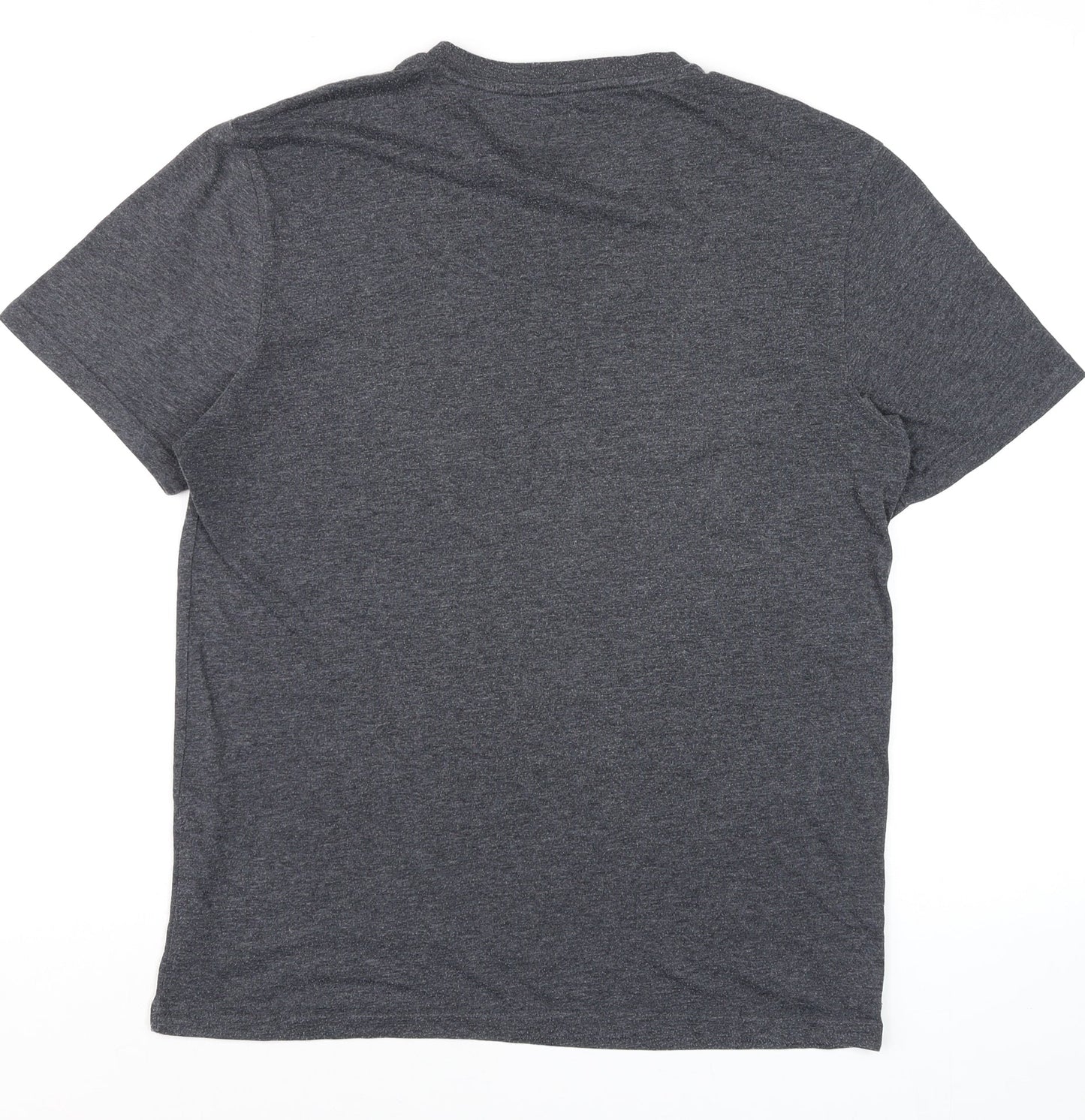 Lyle & Scott Men's Grey M Crew Neck Short Sleeve T-Shirt