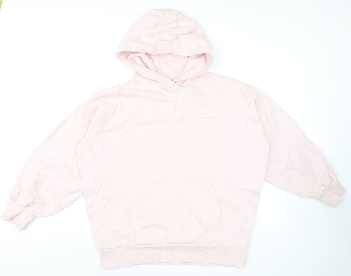 Marks and Spencer Women Light Pink Pullover Hoodie Size S