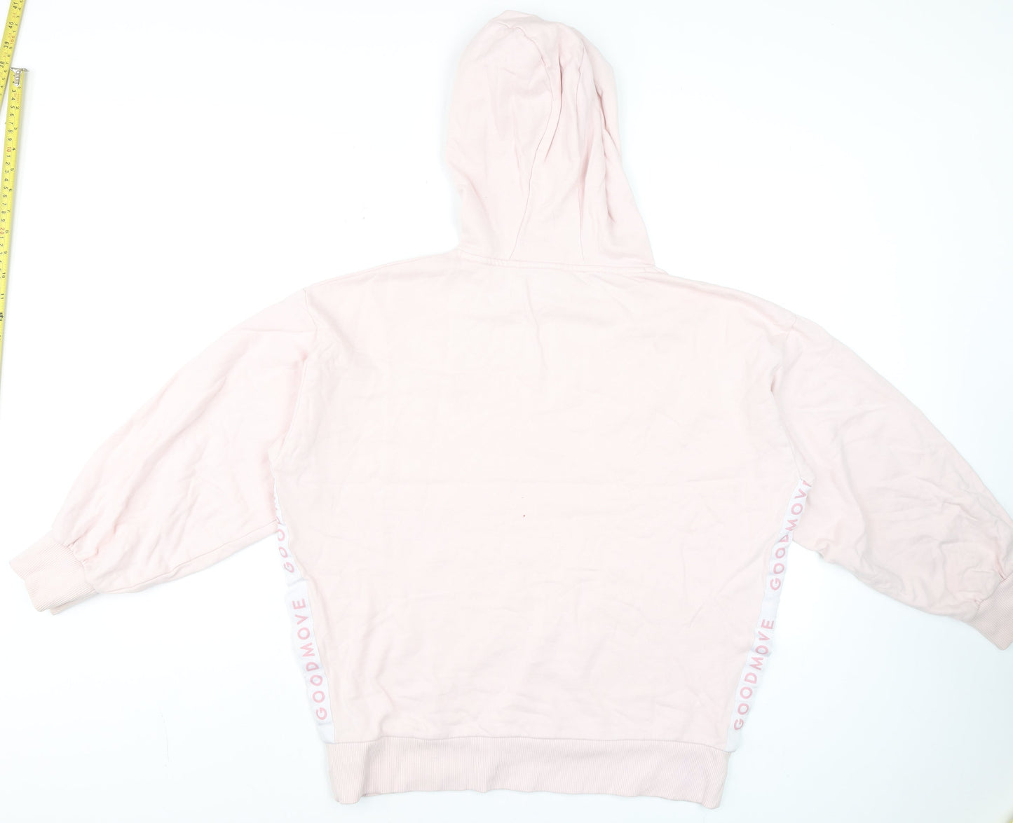 Marks and Spencer Women Light Pink Pullover Hoodie Size S