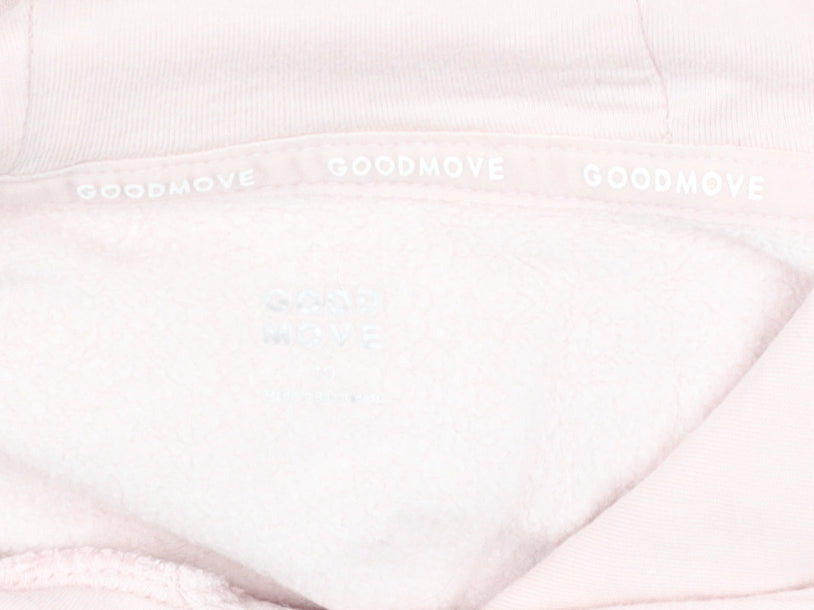Marks and Spencer Women Light Pink Pullover Hoodie Size S