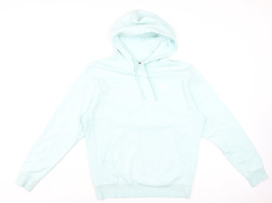 Nike Women’s Blue Pullover Hoodie Small Hooded Sweatshirt