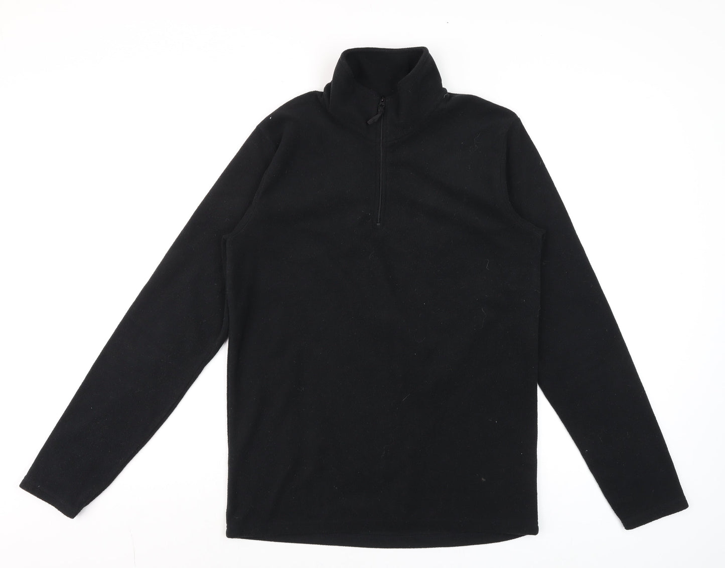 Mountain Warehouse Women’s Black XS Fleece 1/4 Zip Pullover Sweatshirt