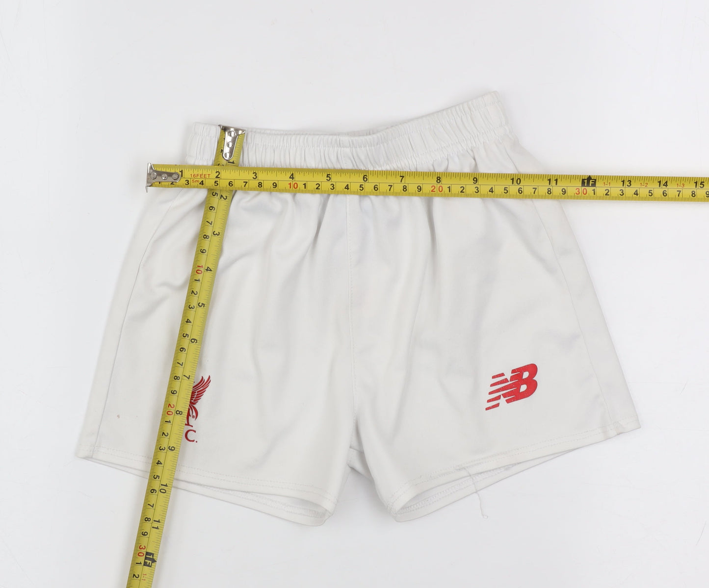 New Balance Boys White 2-3 Years Athletic Football Shorts