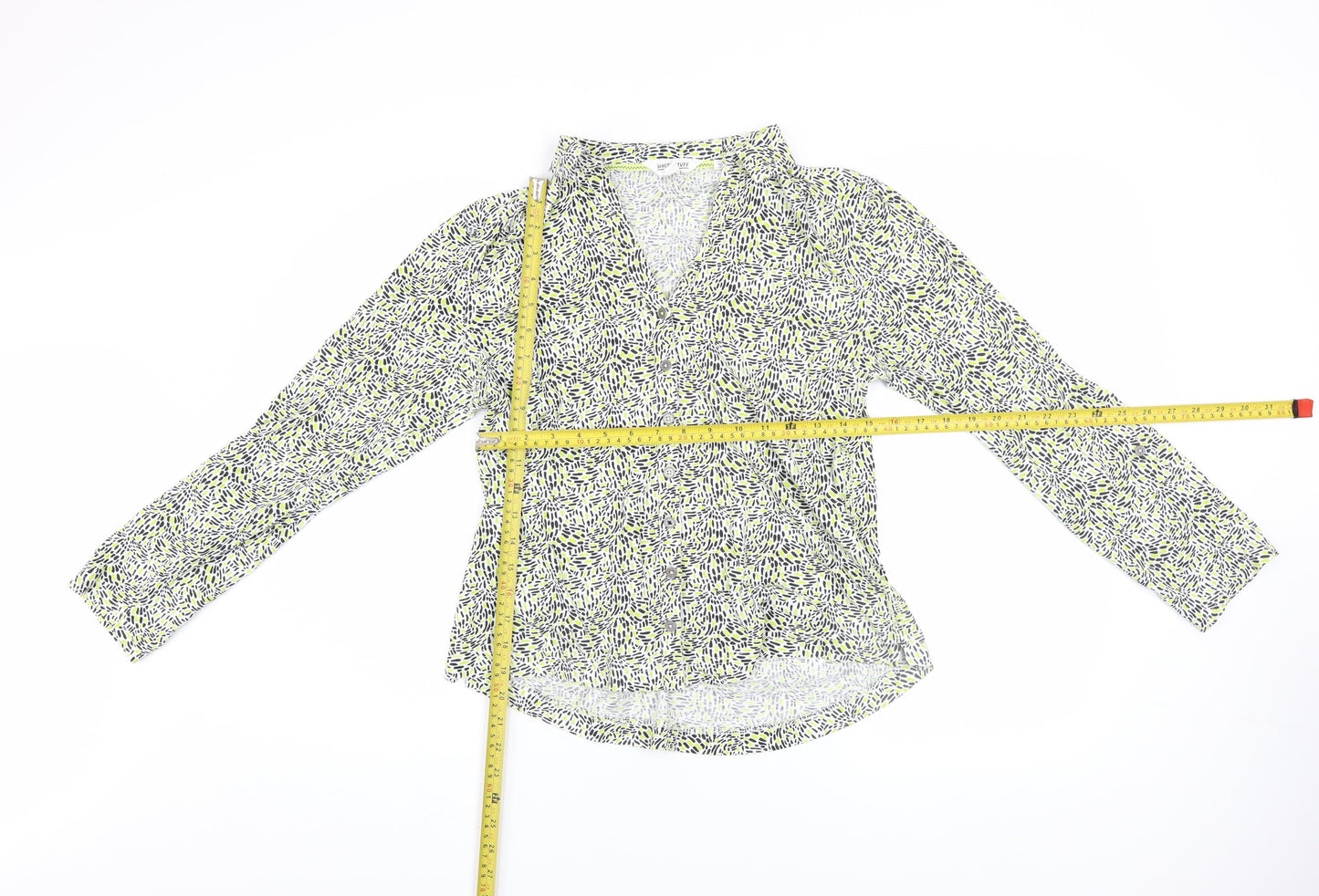 White Stuff Womens Multicoloured Cotton Wrap Blouse UK 12
