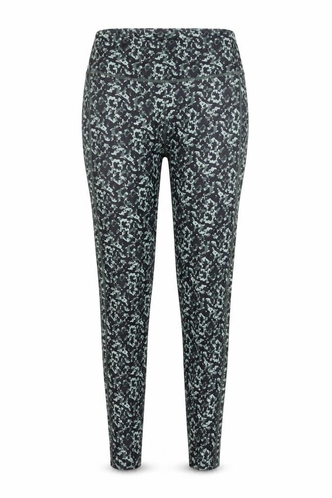 Dunnes Stores Women's Black Camouflage Leggings Size 12