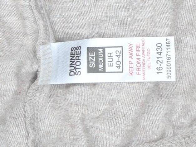 Dunnes Stores Women Beige Jersey Pyjama Pants Size 12 Lightweight Trousers