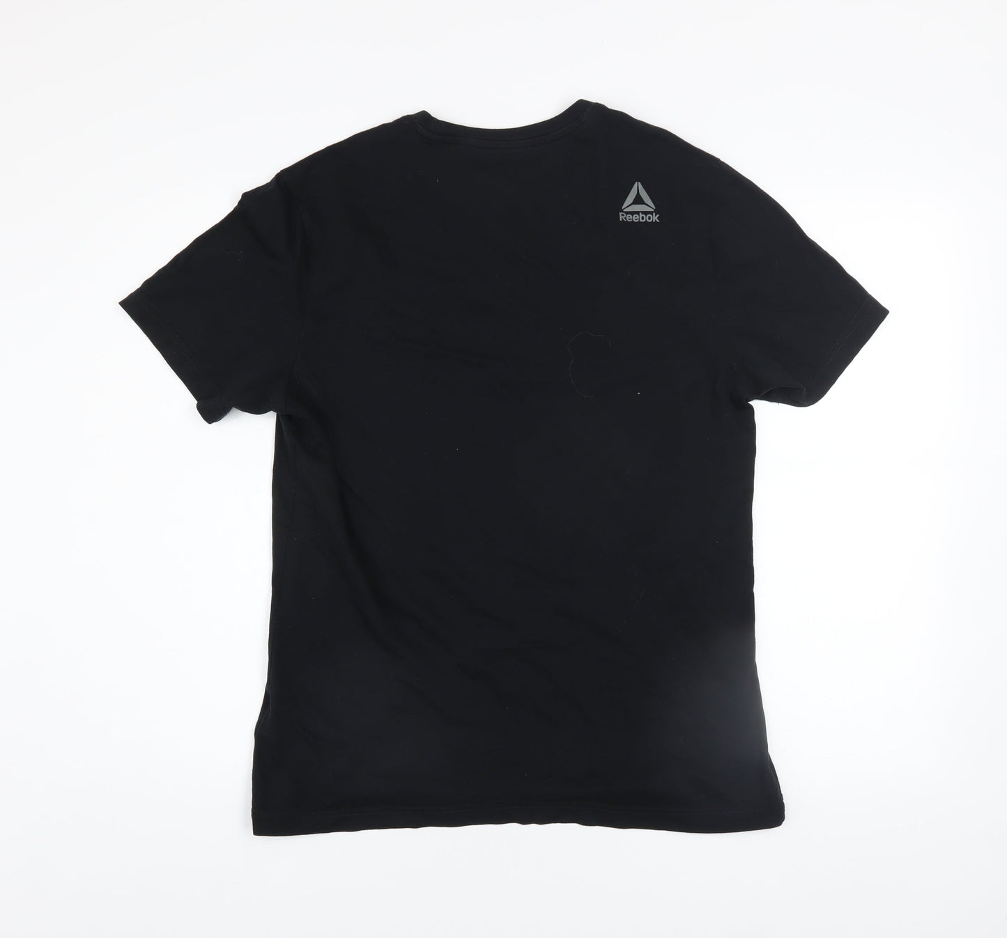 Reebok Men’s Black Graphic Print Sports T-Shirt Size M