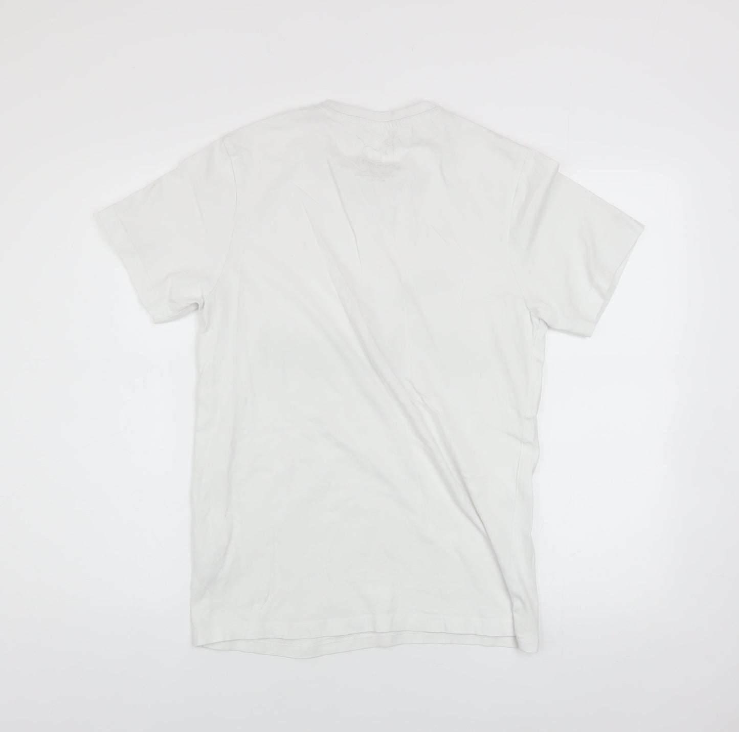 Topman Men’s White Freddie Mercury Band Graphic Cotton T-Shirt Size S