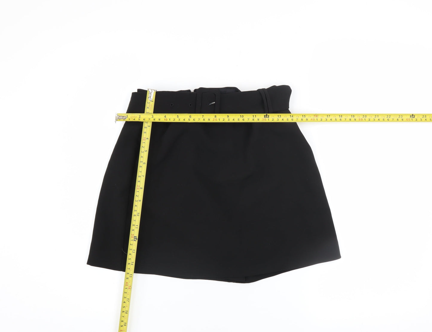 Stradivarius Women’s Black Size 10 Short High Rise Pencil Skirt