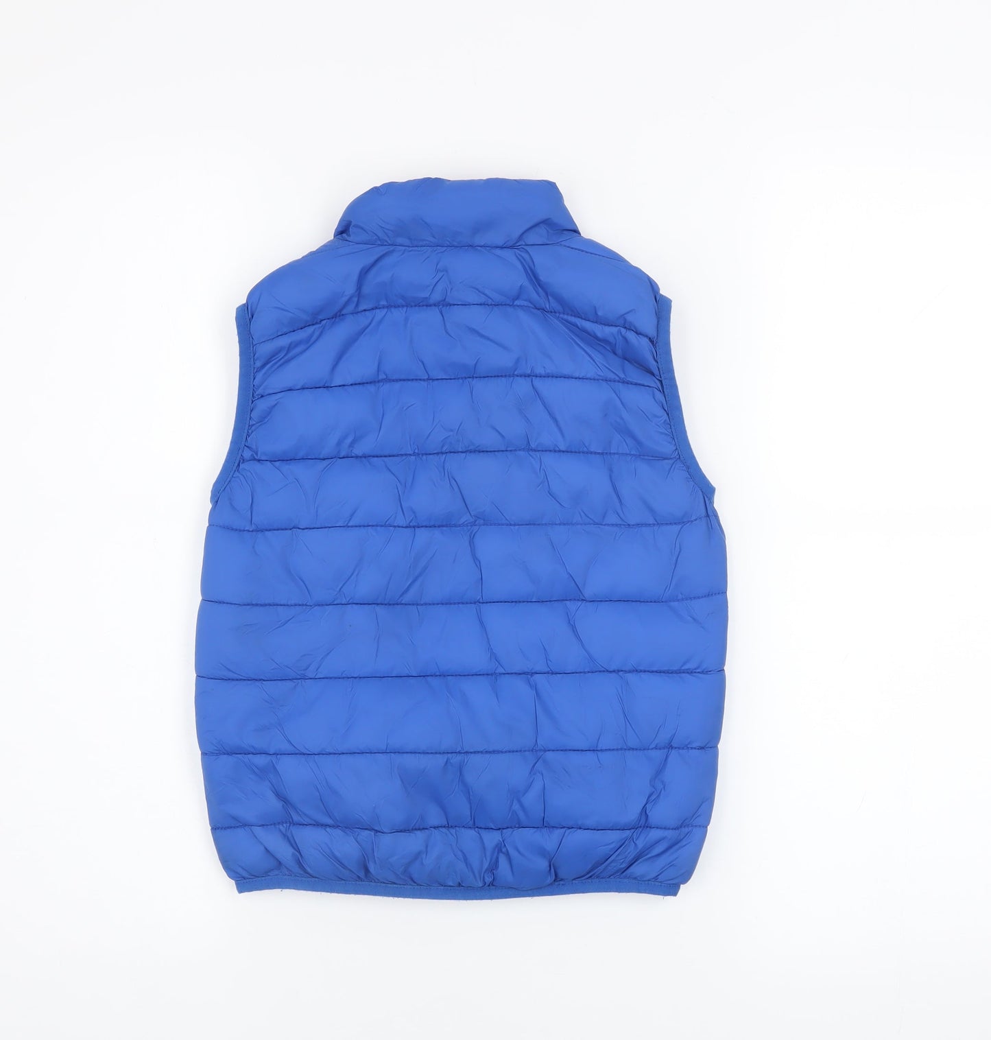 St Bernard Boys Blue Puffer Gilet 5-6 Years Nylon Padded Waistcoat