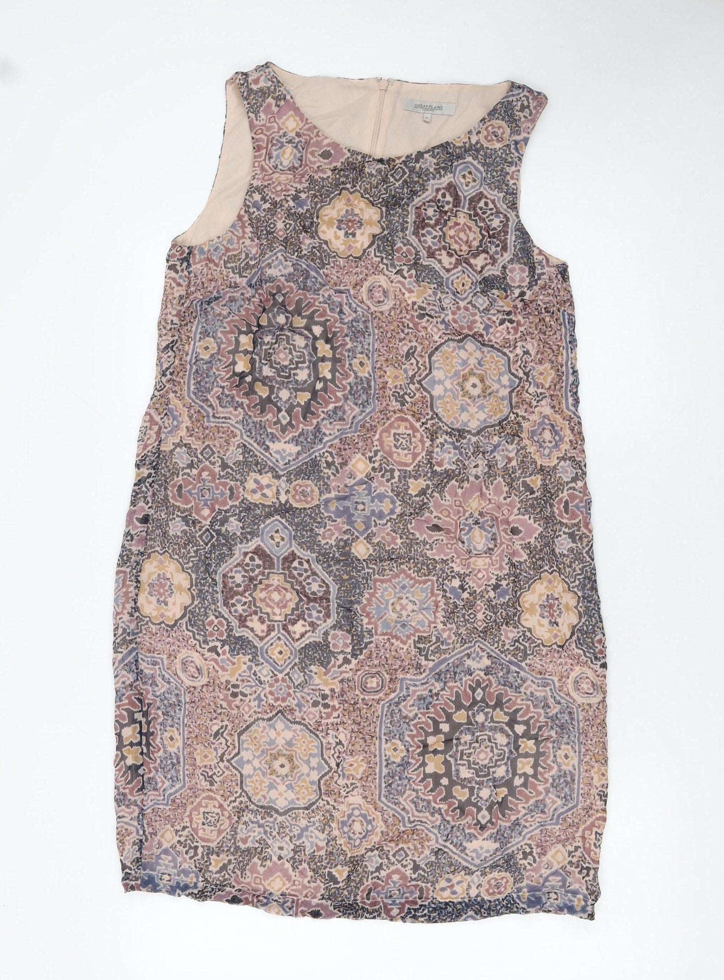 Great Plains Women’s Multicoloured Viscose Shift Dress M