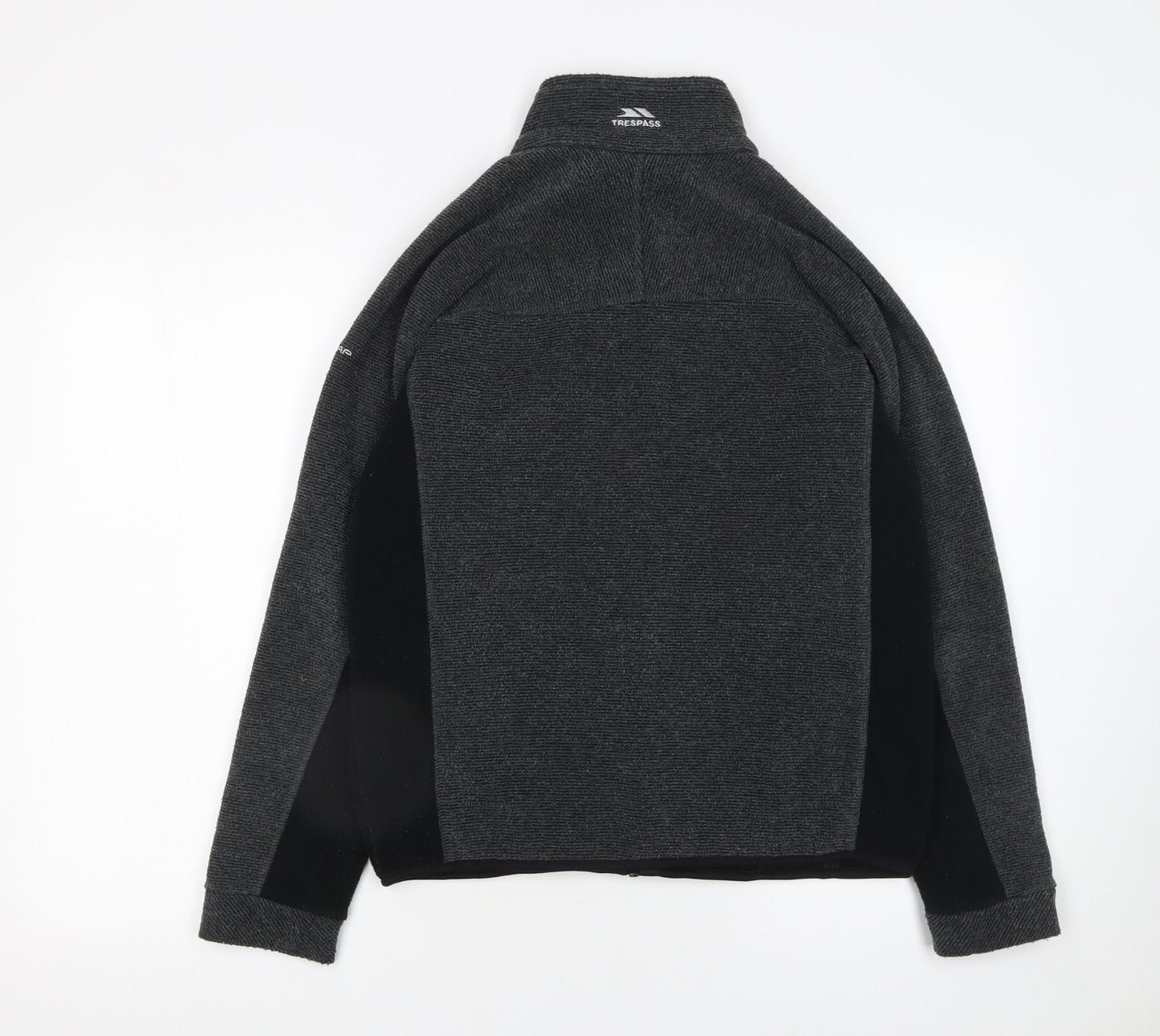 Trespass Men's Grey Softshell Fleece Full Zip Jacket XXS