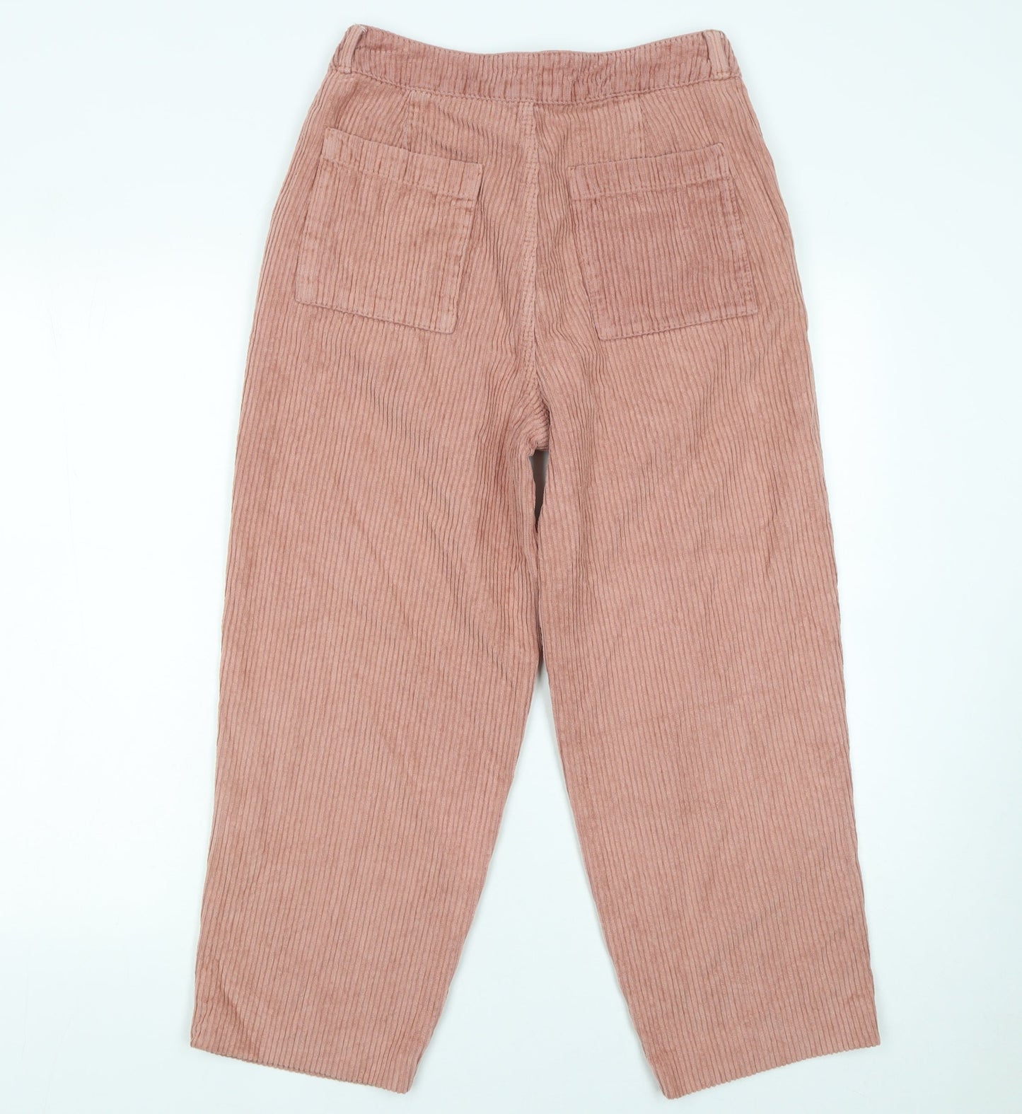 BDG Urban Outfitters Womens Pink Corduroy Cropped Trousers Size S
