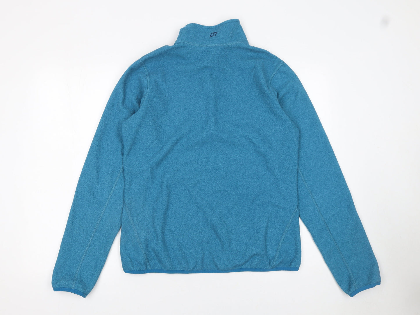 Berghaus Women’s Blue Fleece 1/2 Zip Sweatshirt UK 14 Outdoor Top
