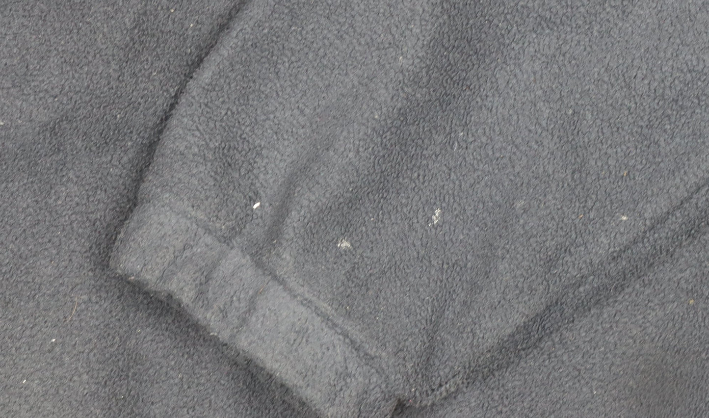 FRED F SEIGLE Men's Black Fleece Full Zip Jacket Size L