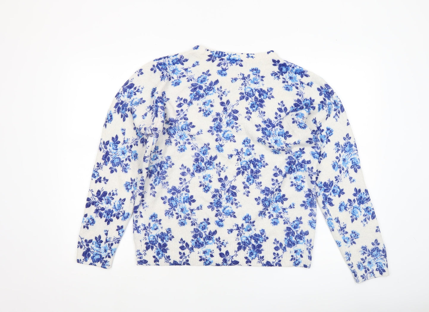 Kelly & Grace Women's Multicoloured Floral Knit Jumper XL