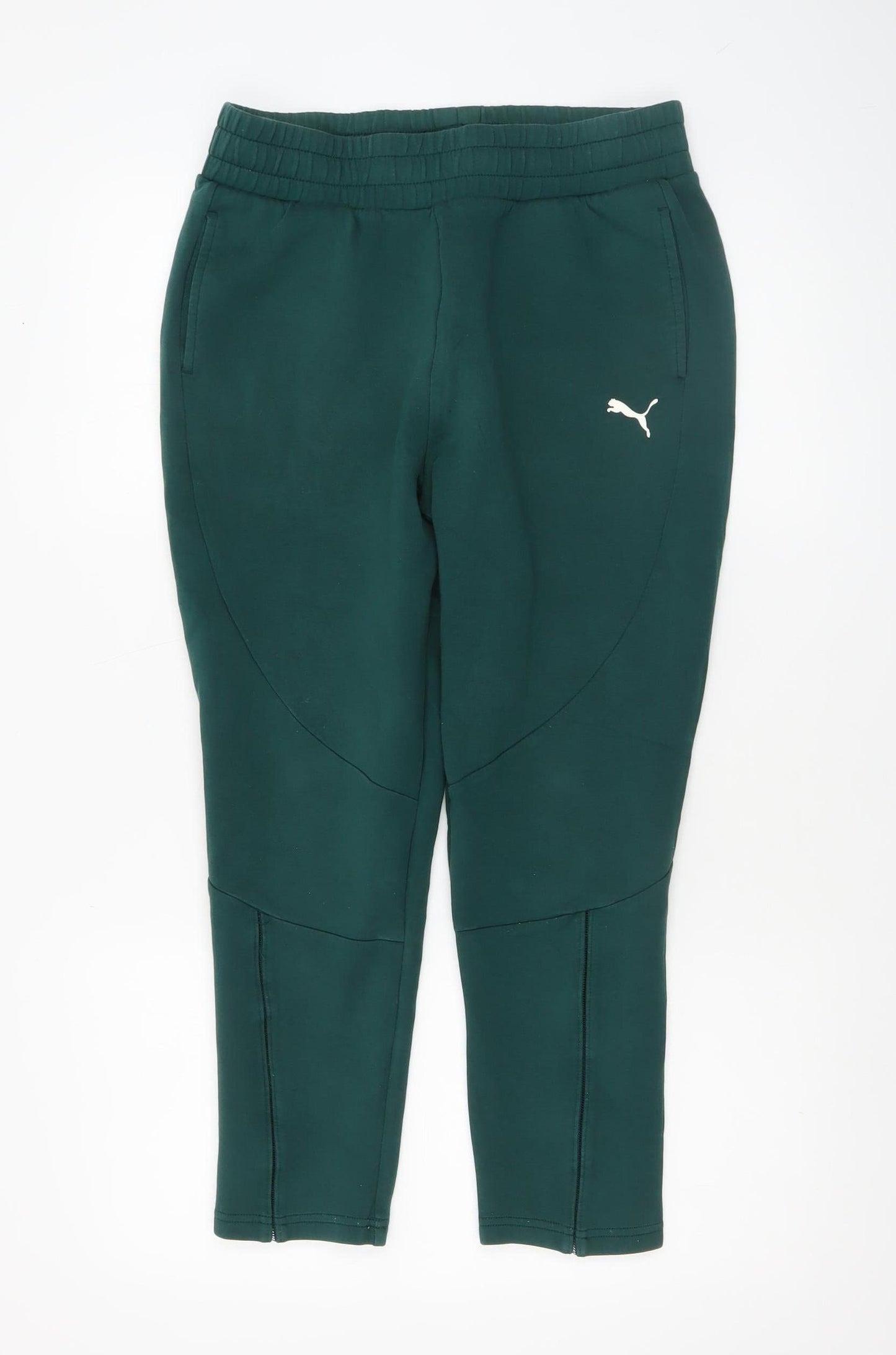 Puma Women’s Green Jogger Sweatpants M Regular Fit