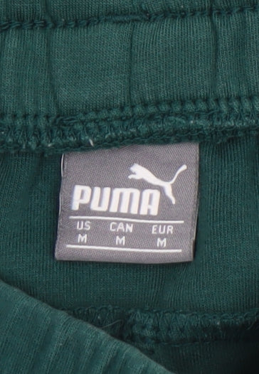 Puma Women’s Green Jogger Sweatpants M Regular Fit